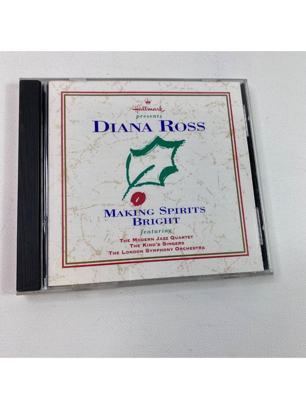 Diana Ross Making Spirits Bright 1994 CD Hallmark Jazz Quartet Kings Christmas